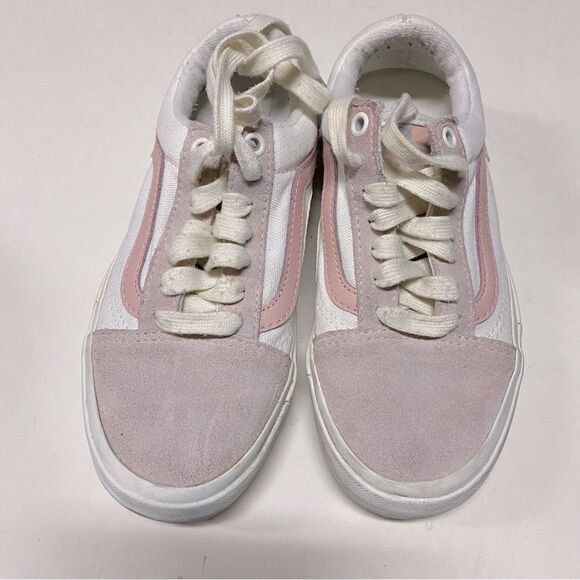 Vans Bmx Old Skool skater Shoes light pink leather suede Angie mens - 4 - Picture 6 of 15